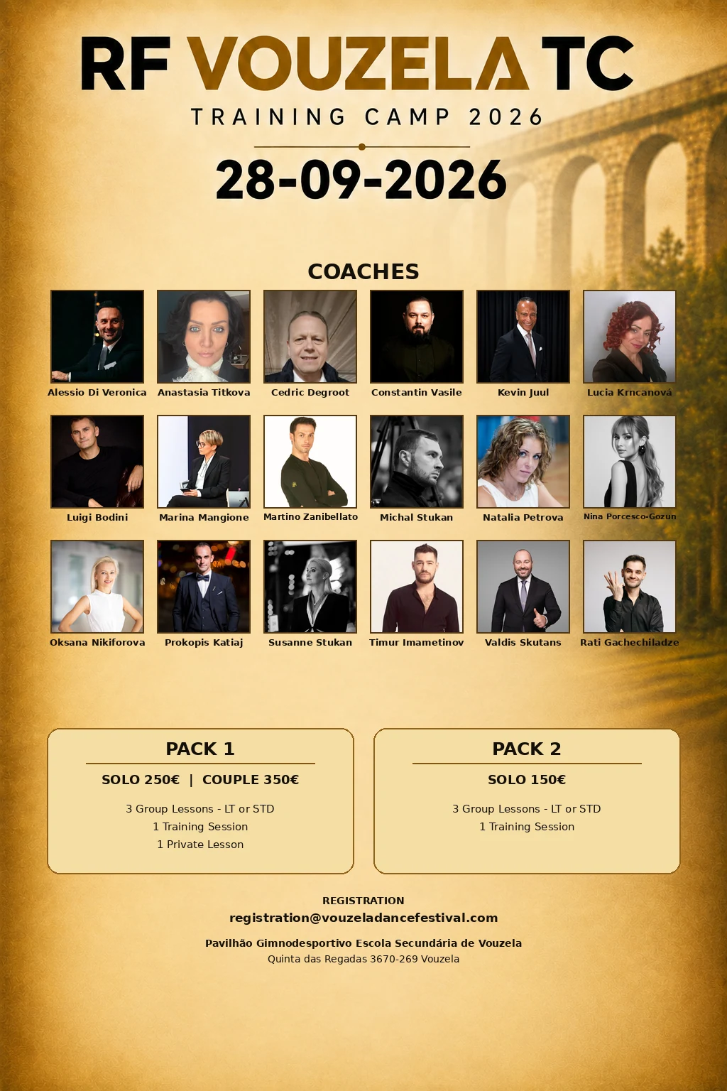 RF Vouzela TC 2026 - Coaches e Packages